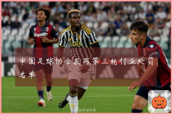 中国足球协会发布第三轮行业处罚名单